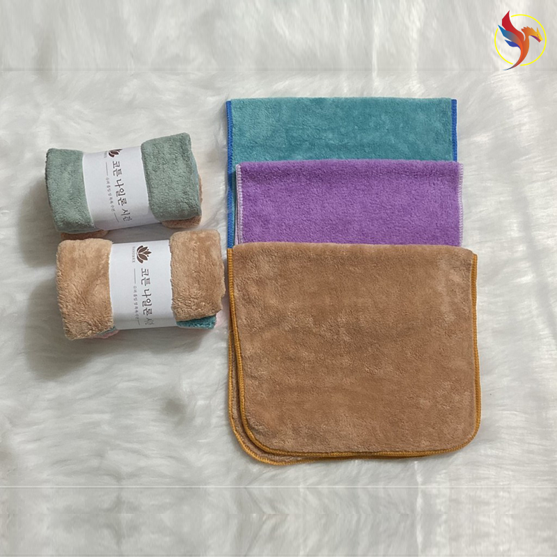 Khăn mặt lông cừu - kích thước 30*50cm