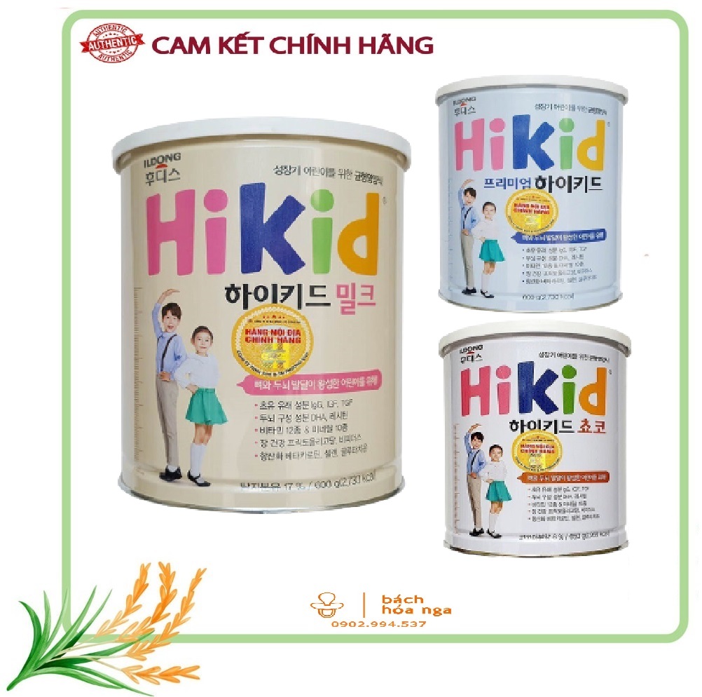 Sữa Hikid Cho Bé 1-9 Tuổi Chính Hãng Của Hàn Quốc