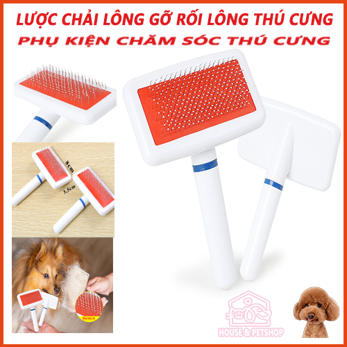 LƯỢC CHẢI LÔNG CHÓ MÈO THÚ CƯNG - LƯỢC GỠ RỐI LÔNG - BÀN CHẢI LÀM BÔNG LÔNG - PHỤ KIỆN THÚ CƯNG GIÁ RẺ