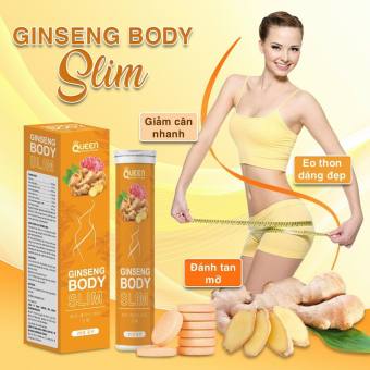 Sủi Gừng Giúp Giảm cân, Giảm mỡ, cho vòng eo thon và săn chắc hộp 20 viên
