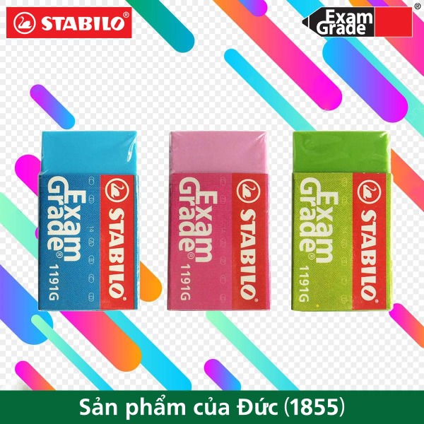 Gôm màu viên trung stabilo exam grade
