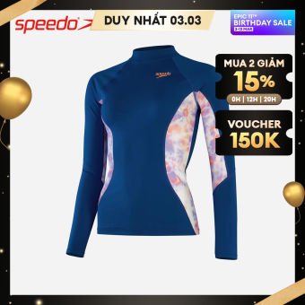 SPEEDO Áo bơi chống nắng nữ Prt Spl (A) 8-1352214496