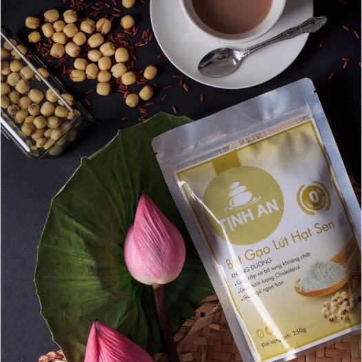 Bột Gạo Lứt Hạt Sen Tịnh An (250g)
