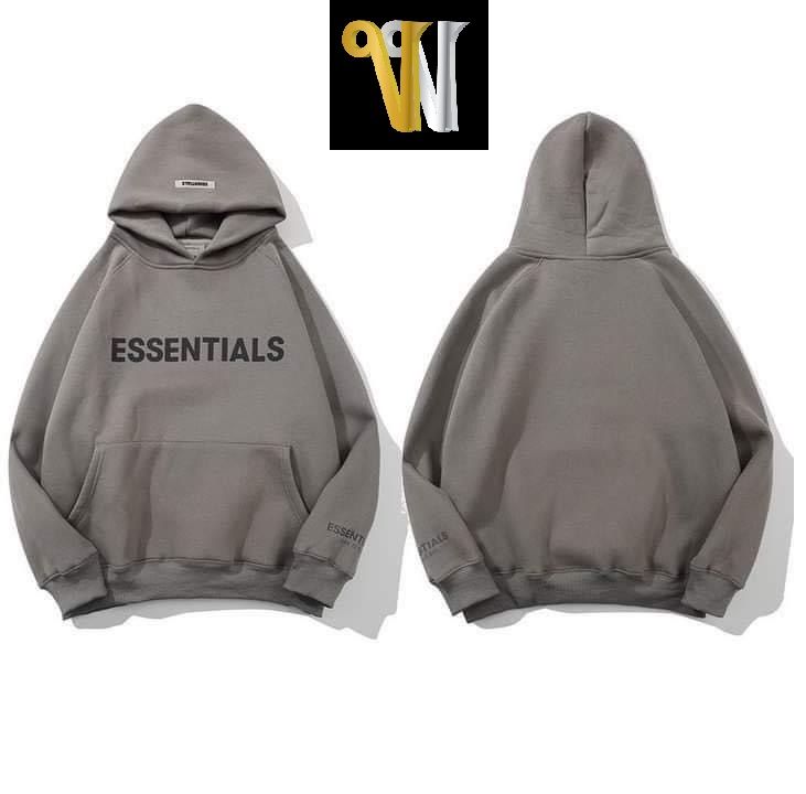 Áo Hoodie Essentials Nam Nữ Form Rộng Khoác Nỉ Sweater Unisex Zip Nhiều Màu Nhiều Size