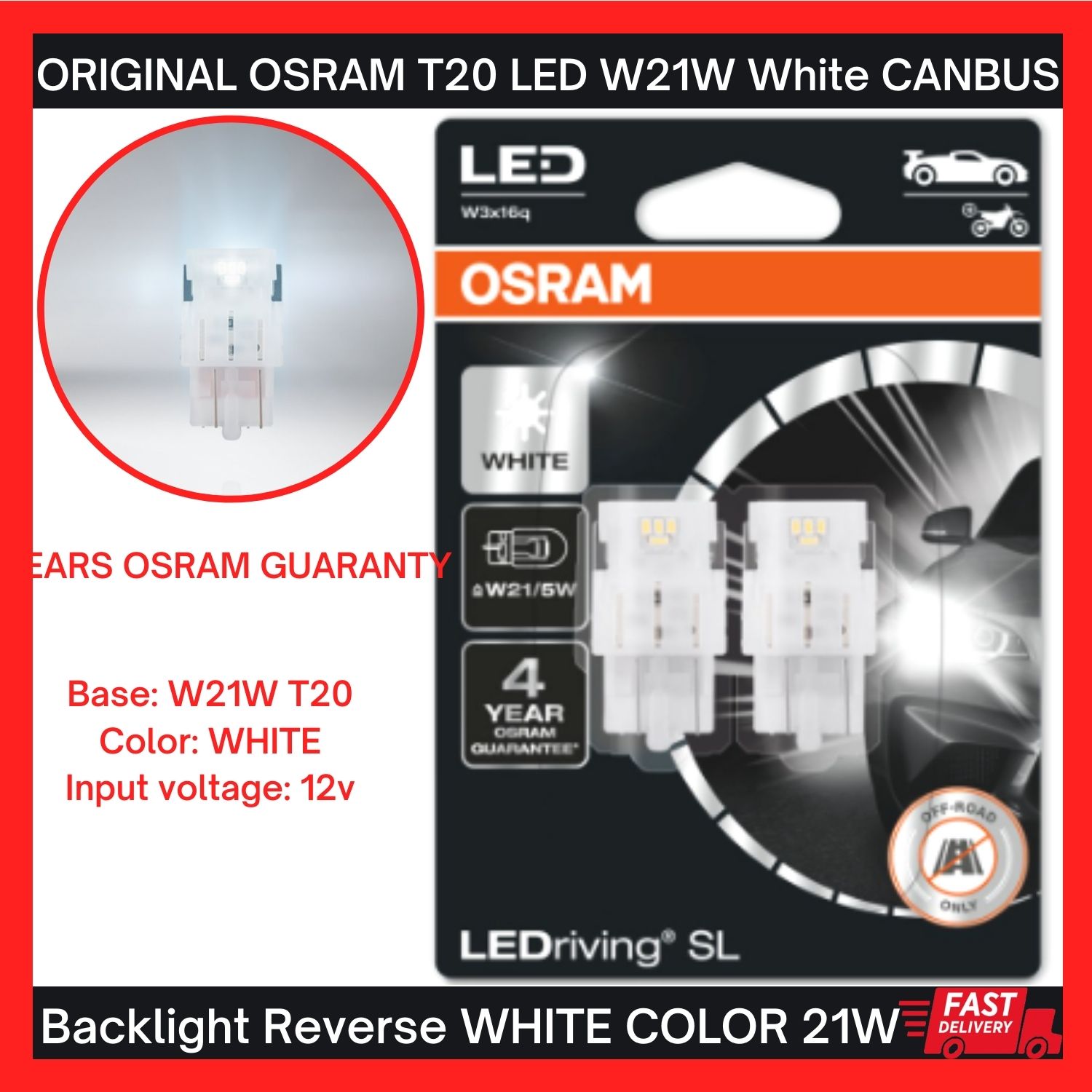 Shop Osram Led Reverse Light online