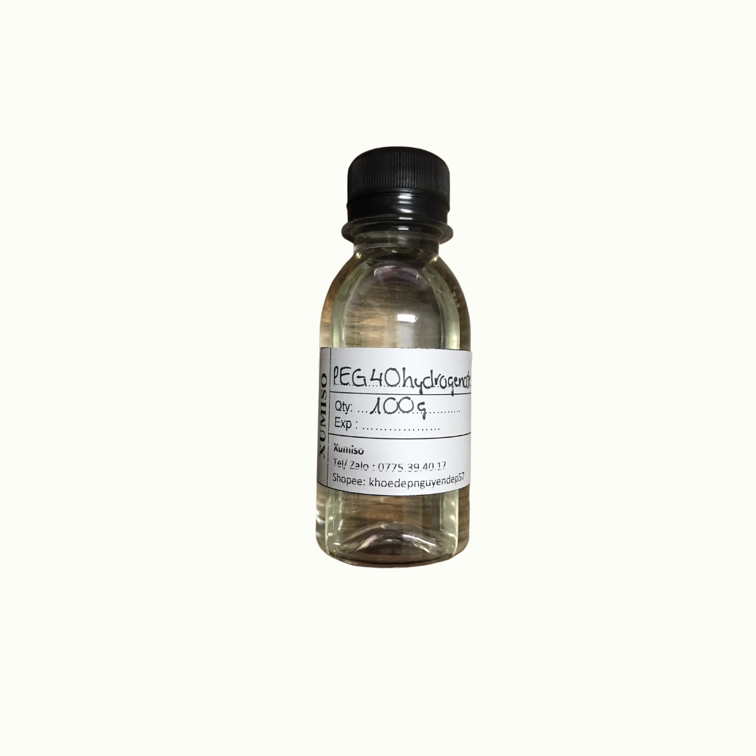 PEG 40 hydrogenate castor oil - Chất nhũ hóa hương/kem/serum 100g