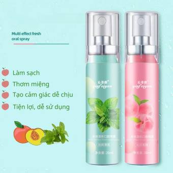 Xịt Thơm Miệng Thảo Mộc - Giảm hôi miệng, ngăn ngừa vi khuẩn, lưu hương thơm mát cho khoang miệng