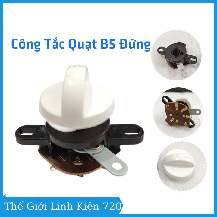 Công tắc quạt B5 thay thế cho quạt cây đứng tiện lợi