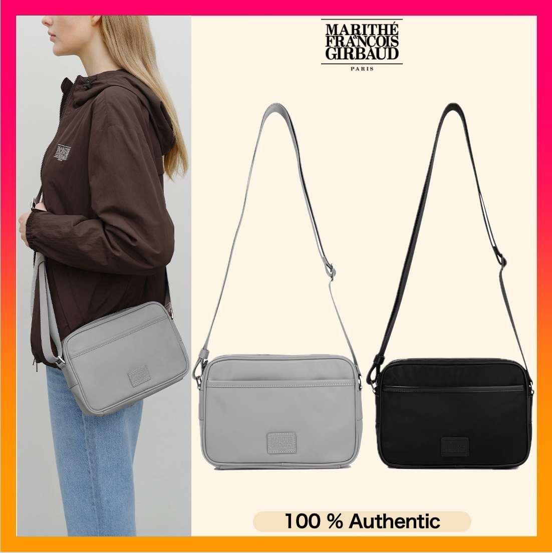 Marithe Girbaud Classic Logo Eco Bag - Multi-Color Reusable Tote