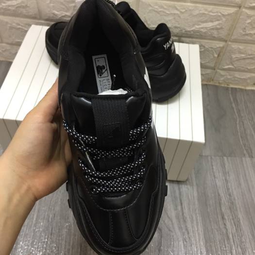 Giày thể thao hàn quốc nam nữ M.L.B full đen NY trắng