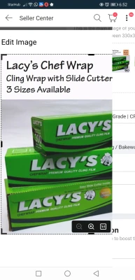 [Ready Stock] Lacy's Cling Wrap with Slide Cutter | Chef Wrap | Food Grade | CF 311 30cm x 300m CF 313 45cm x 300m CF 314 45cm x 600m (3)