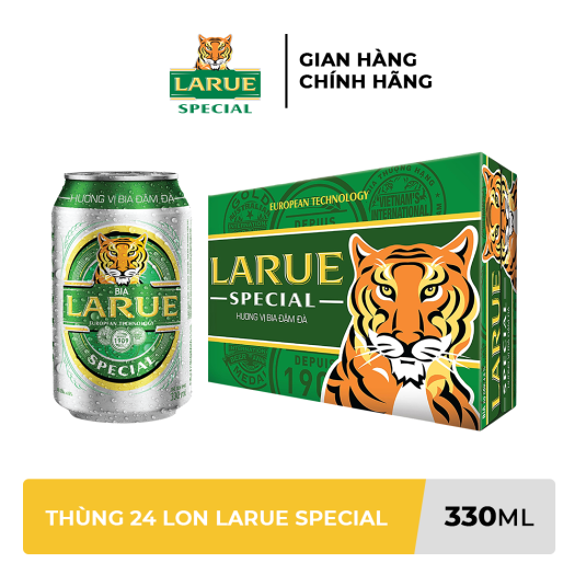Thùng 24 Lon Bia Larue Special (330ml/Lon)