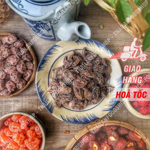 Xí Muội Oliu - Xí Muội Thịt - Hộp 500gr