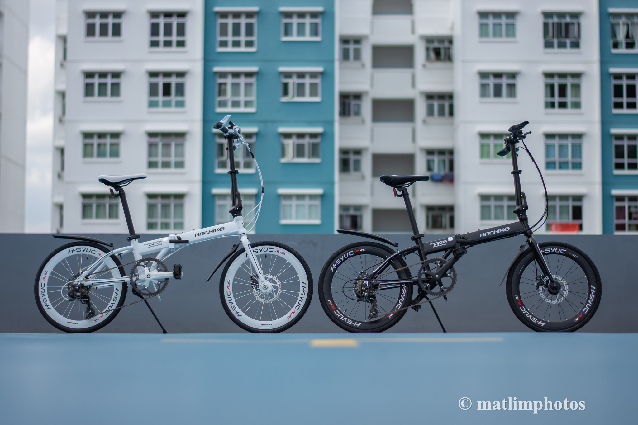 Hachiko Shimano HA-04 20-inch Foldable Aluminium Bicycle