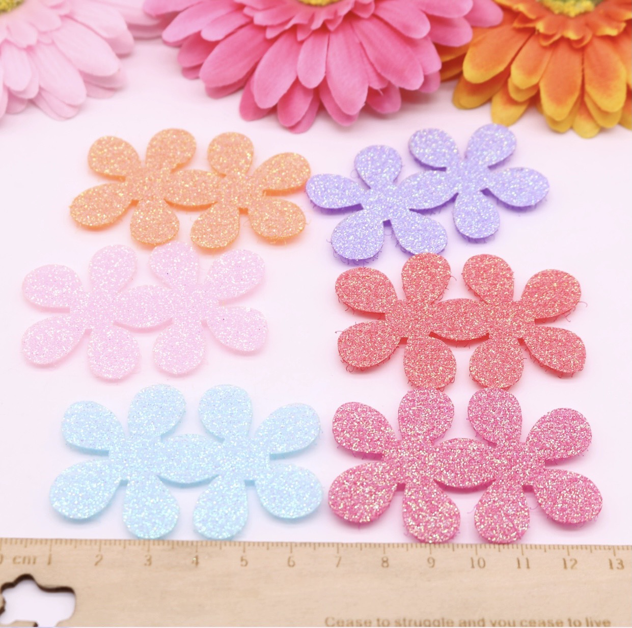 Sét 2 miếng dán tóc sắc màu cho bé - phukienteen