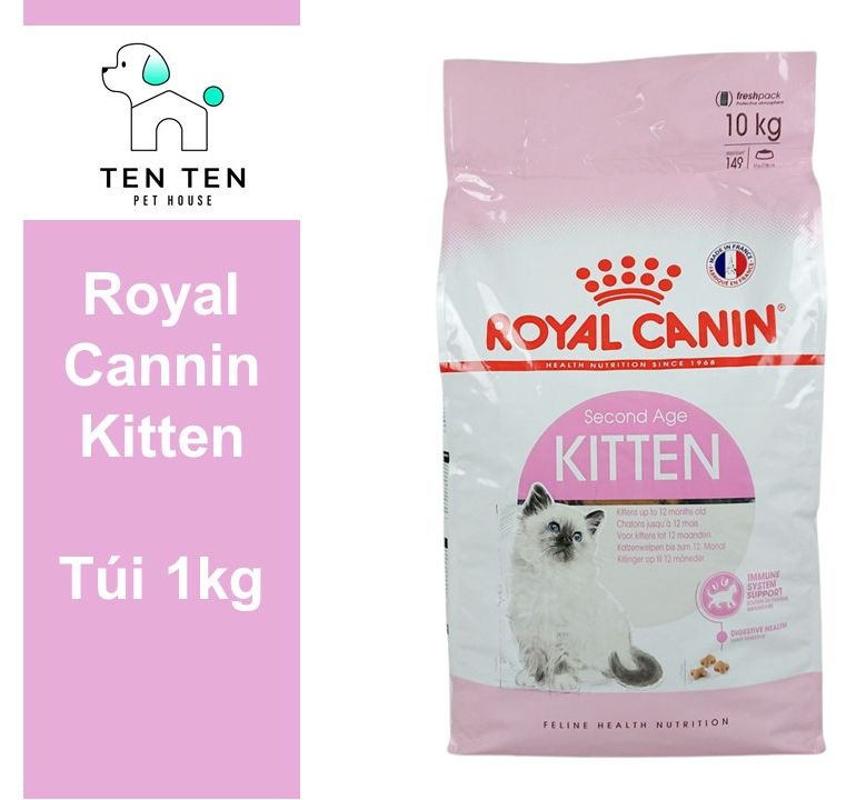 Hạt royal canin kitten - túi 1kg