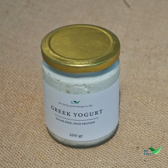 Sữa Chua Hy Lạp (Greek Yogurt) - Be Free - Không Đường, Giàu Protein - 200gr