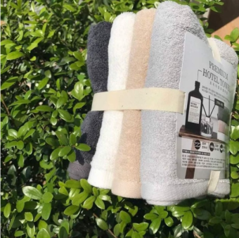 Set 4 khăn tắm xuất Hàn Cao Cấp- Bộ 4 Khăn Lông Siêu Thấm Hút