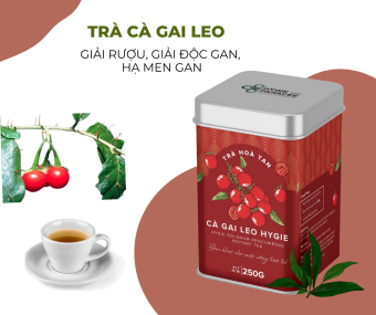 Trà Hoà Tan Cà Gai Leo Hygie 250g - Giải rượu, hạ men gan