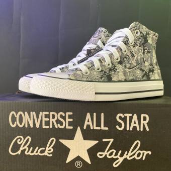 Giày Converse 1970s Cv All Star 100 MC OX Comics Black White High