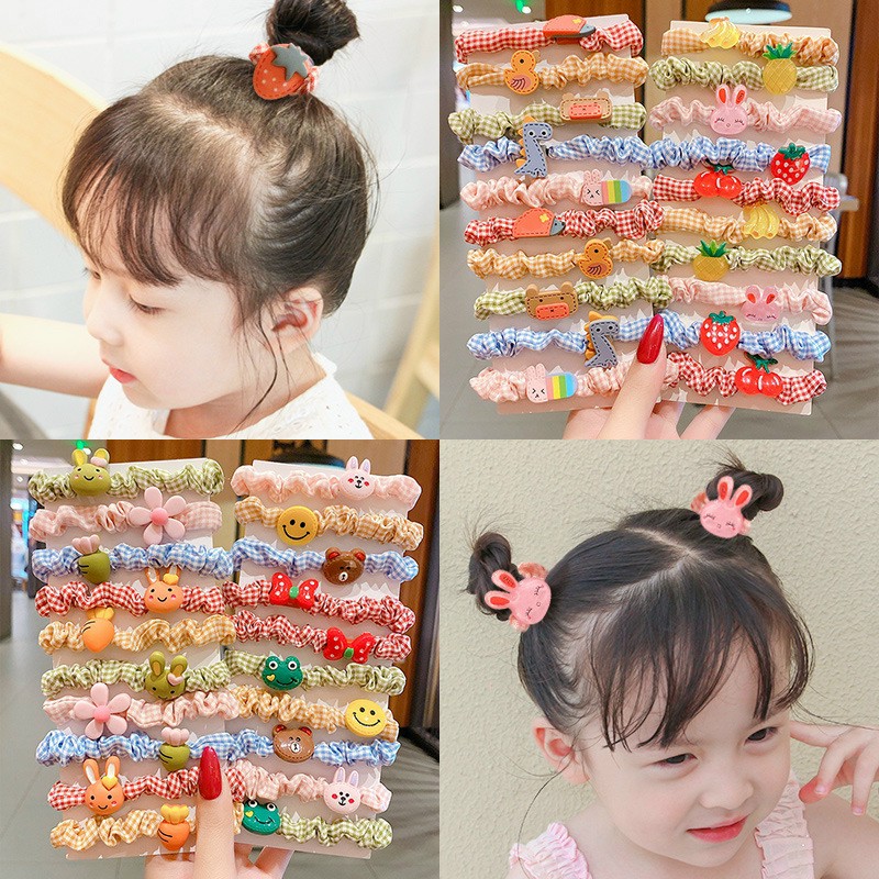 10 dây cột tóc xinh xắn cho bé yêu và bạn gái