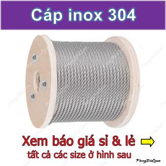 Cáp inox 304