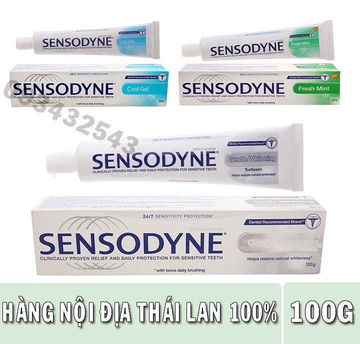 Kem đánh răng Sensodyne nội địa Thái Lan 100g
