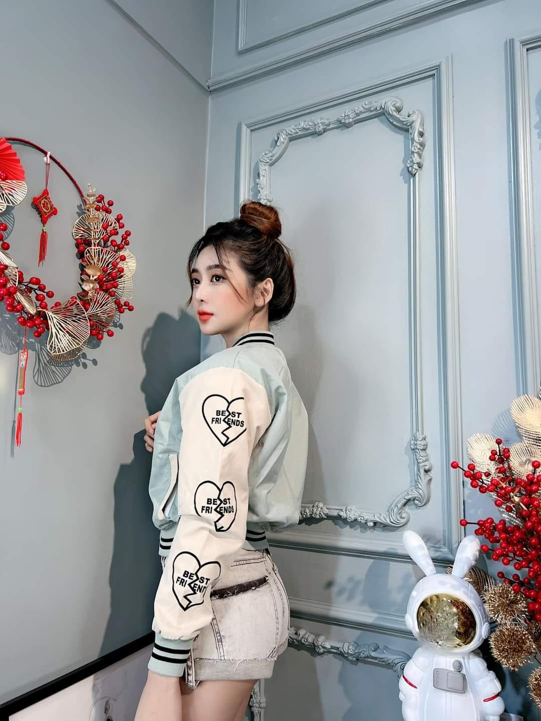 [HCM]Áo khoác dù thời trang mix màu- Hàng y Hình