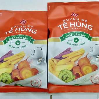 1kg Trái Cây Sấy Thập Cẩm Tề Hùng (4 gói 250g)