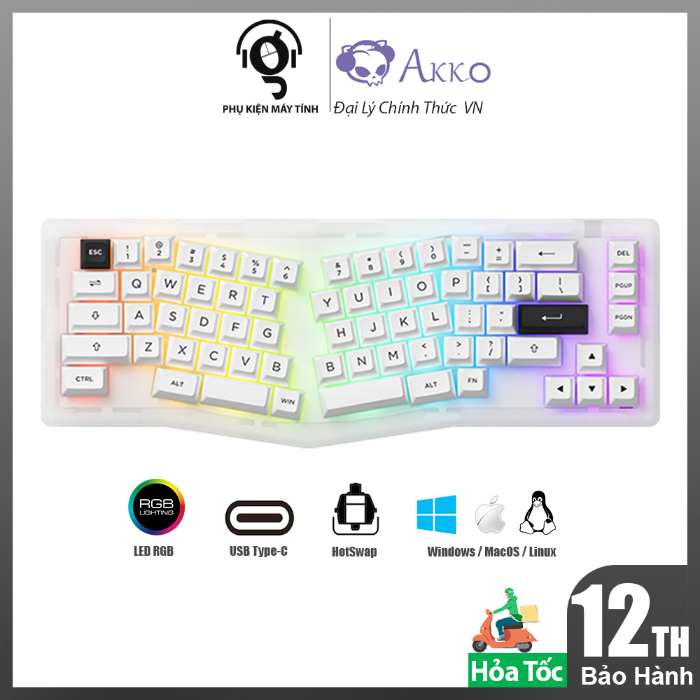 Bàn phím akko acr pro alice plus