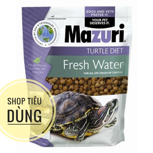 1kg cám Mazuri siêu đạm 48% , Thức ăn cho rùa nước