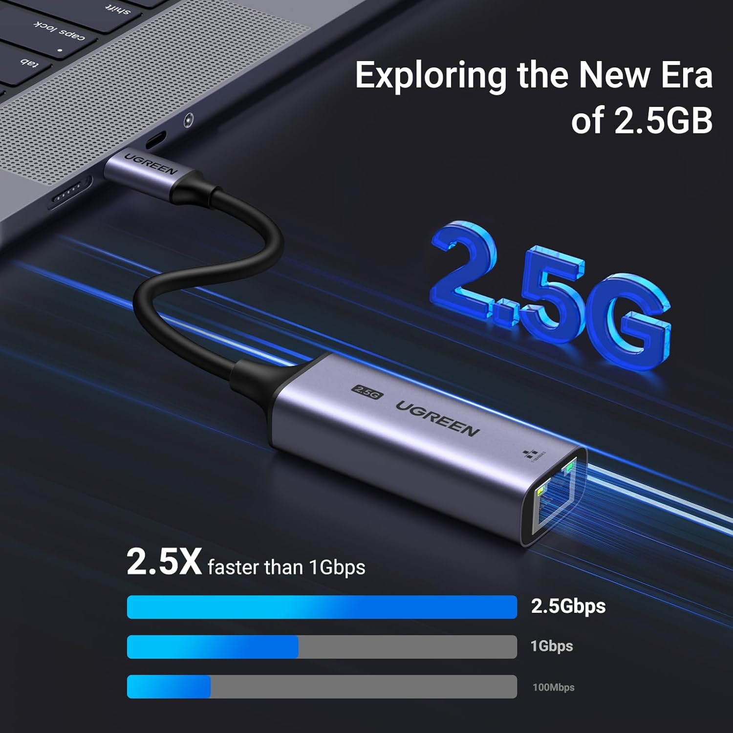 <article class="lzd-article" style="white-space: break-spaces;"> <ul> <li style="line-height: 1.7; text-align: left; text-indent: 0;">2.5Gbps Blazing-Fast Speed: The USB to 2.5G Ethernet adapter delivers max.2.5Gbps speed and is backward compatible with 1000/100/10Mbps, perfect for seamless uploading and downloading, smooth streaming, gaming, etc.</li> <li style="line-height: 1.7; text-align: left; text-indent: 0;">Stable Wired Connection: The USB 3.0 network adapter adds a stable wired network connection to your PC or Laptop via the USB A port. The LAN adapter is suitable for computers with USB A ports that do not offer an Ethernet port or have an unstable Wi-Fi connection.</li> <li style="line-height: 1.7; text-align: left; text-indent: 0;">Drivers Needed: The RJ45 adapter supports a fast and smooth experience on Windows, macOS, Chrome OS, and Linux devices with USB 3.0 ports. Please make sure the driver is installed before use except for Windows 11 and macOS systems.</li> <li style="line-height: 1.7; text-align: left; text-indent: 0;">Wide Compatibility: The 2.5 Gigabit Ethernet adaptor works with most operating systems and devices with a USB-A port like desktops, laptops, switches, Xbox, Surface Pro, iMac, Mac Mini, etc.</li> <li style="line-height: 1.7; text-align: left; text-indent: 0;">Compact and Portable: The USB 3.0 to Ethernet adapter features a sturdy aluminum housing for better heat dissipation and perfectly matches the color of your laptop. Due to the small size of the wired internet adapter, it is very suitable for taking with you.</li> </ul> </article>