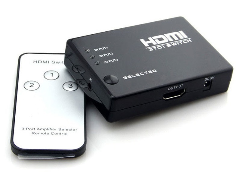 Bộ gộp tín hiệu hình ảnh HDMI 3 cổng vào 1 cổng ra