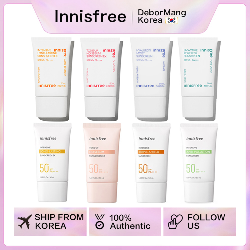 Ready stock 2023 NEW Innisfree Sunscreen Line SPF 50+ PA++++