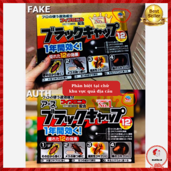 Diệt gián nhật bản FREESHIP  .t.h.u.ố.c. diệt gián tận gốc an toàn, không mùi, hiệu quả, hộp 12 viên chính hãng earth