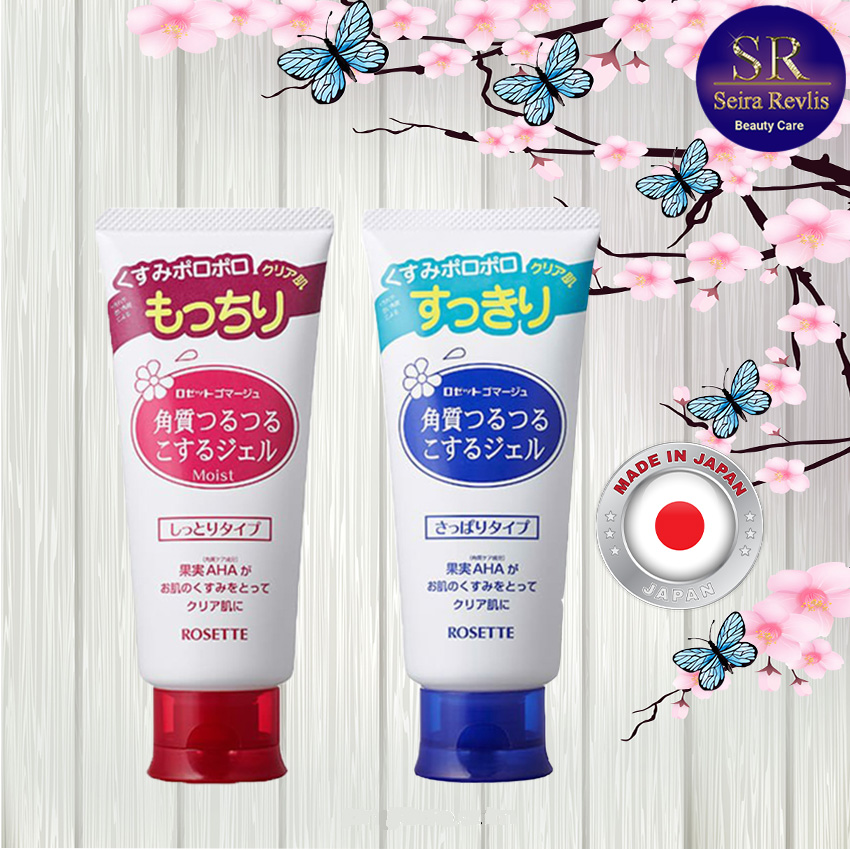 Tẩy da chết chiết xuất trái cây rosette số 1 nhật bản mẫu mới - kem tẩy da chết - rosette tẩy da chết - tẩy da chết an toàn