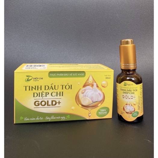 [Hết ho sổ mũi] Dầu tỏi Diệp Chi gold + tặng ly