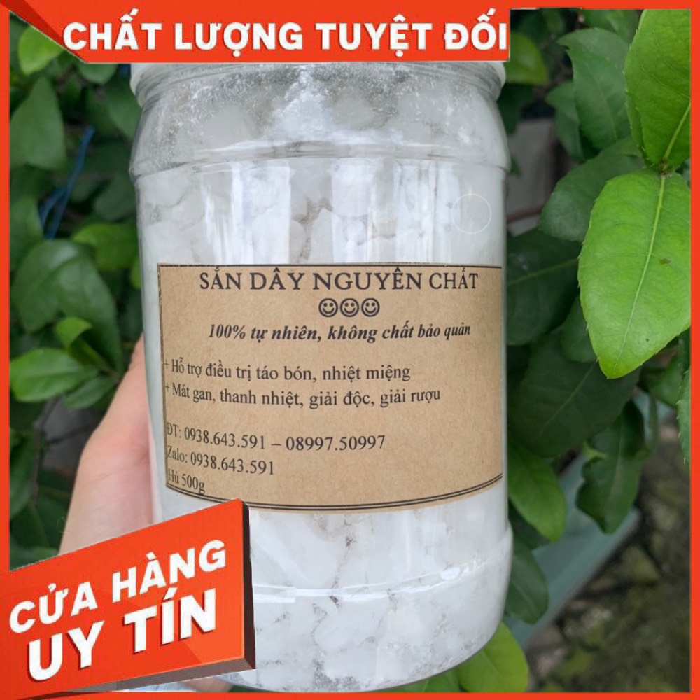 Bột sắn dây nguyên chất nhà làm thơm ngon không chất bảo quản không pha tạp chất sạch se
