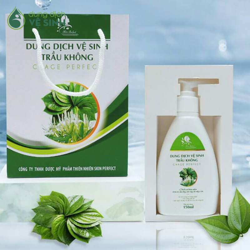 Dung Dịch Vệ Sinh Phụ Nữ Trầu Không CHANGE PERFECT- 150ML