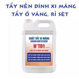 Hóa chất tẩy xi măng nước rửa dung dịch trên nền gạch ht01 dung tích 1,8l