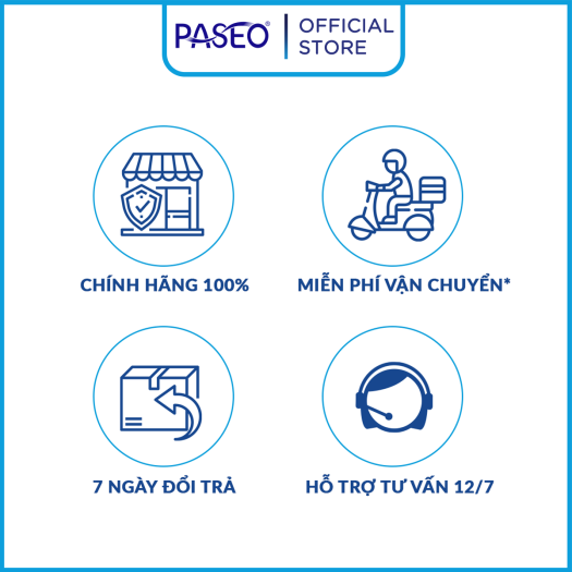 Giấy bếp đa năng cao cấp Paseo Calorie Absorb lau dầu mỡ, thấm hút nhanh (3 cuộn 2 lớp)/lốc