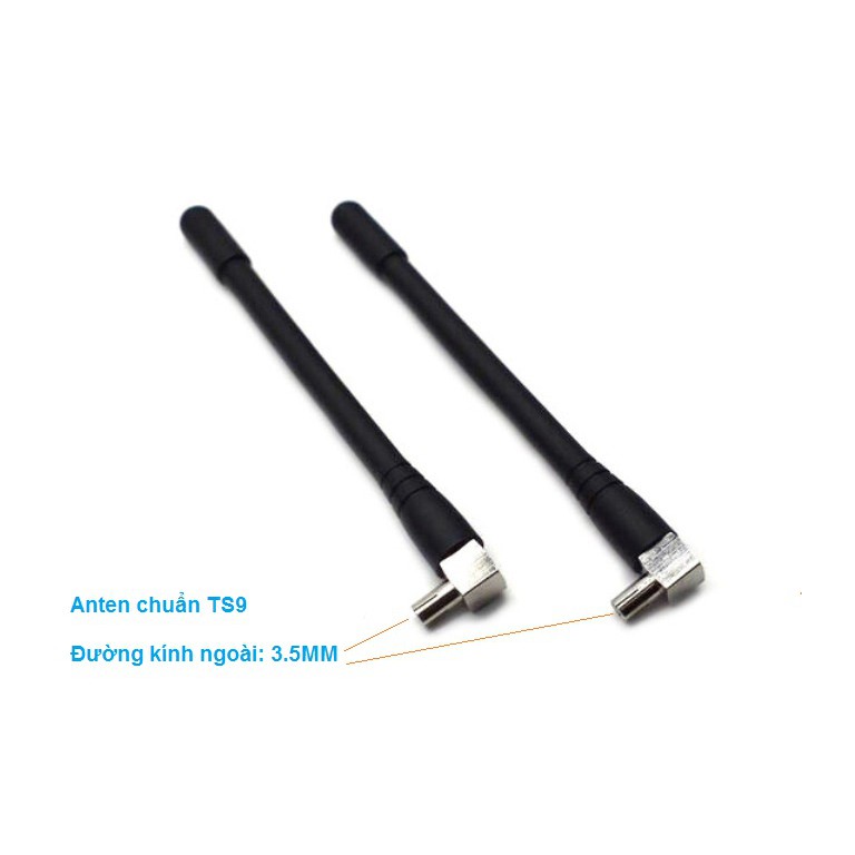 2 angten thu phát wifi e8231, e8372, mf70, e3372 ..chuẩn ts9