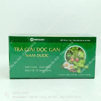 Trà giải độc gan Nam Dược