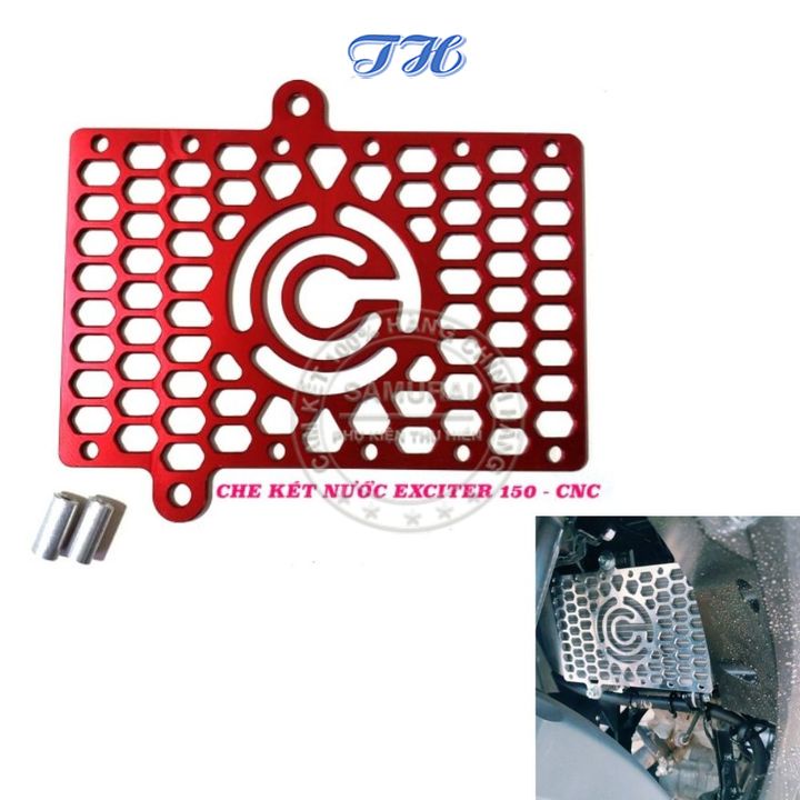 Che két nước Exciter 150 bảo vệ két nước mẫu lưới nhôm CNC cao cấp