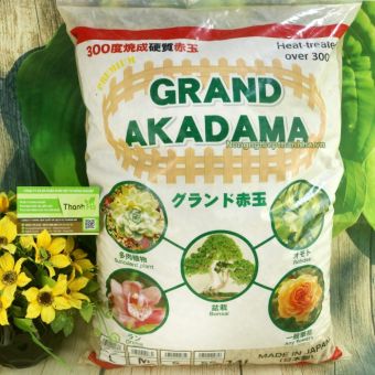 Đất nung akadama, bán đất Akadama cao cấp Nhật Bản bao 14L