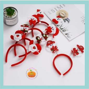 Bờm tóc noel, nhiều mẫu, Bờm tuần lộc, Bờm lò xo, Băng đô noel, phụ kiện dễ thương, xinh xắn mùa Giáng Sinh