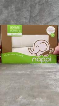 24 Khăn sữa Nappi + 1 Khăn đa năng 120x120cm Nappi + 6 Khăn đa năng 77x77cm Nappi