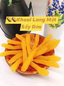 COMBO 2KG KHOAI LANG VÀNG ĐÀ LẠT SẤY DẺO KHÔNG ĐƯỜNG SIÊU NGON