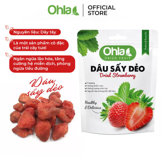 Dâu tây sấy dẻo Ohla 100g