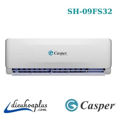 Điều hòa casper 9000 btu sh-09fs32, 2 chiều r32 thái lan